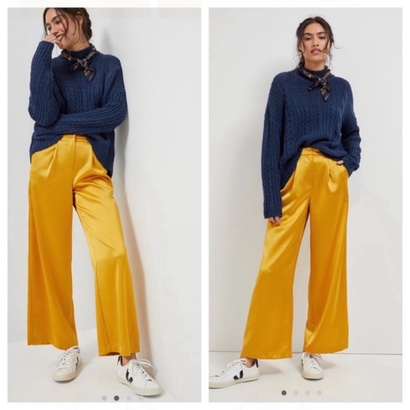 Anthropologie Pants - Anfisa Wide-Leg Pants